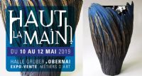 Haut la main ! – Expo-vente métiers d’art. Du 10 au 12 mai 2019 à Obernai. Bas-Rhin.  14H00